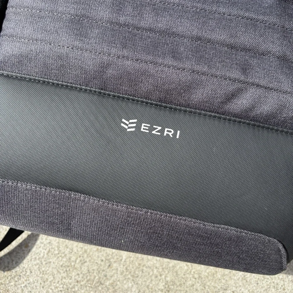 EZRI Professional Backpack (Black) Tech Two Strap Work Travel Laptop Bag
